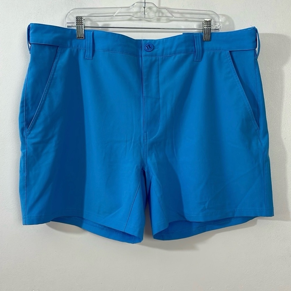 Huk Vibrant Blue Flat Front Women's Shorts XXL
